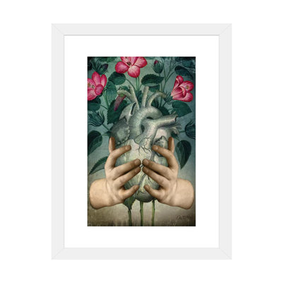 «A Green Heart» par Catrin Welz-Stein - impression d'art graphique