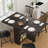50.1'' x 31.4'' Dinning Table with Wheels-100078673