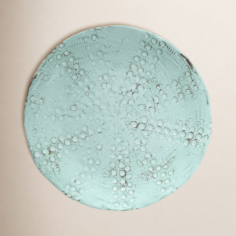 Fortessa Eddie 9" Melamine Salad Plate, Mint Green