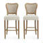 Tabouret de bar (ensemble de 2)