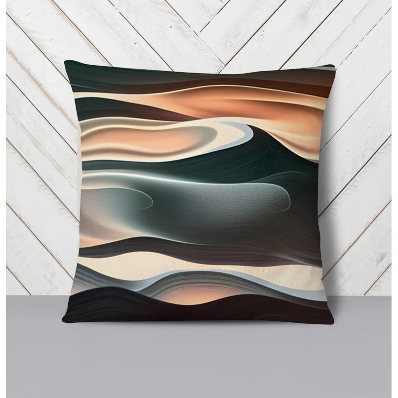 Throw Pillow, 16"H x 16"W, Pillow Cover Only - No Insert