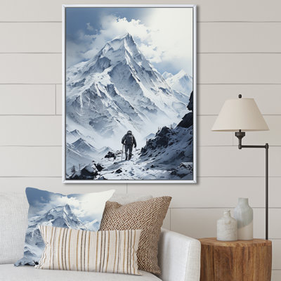 " French Hiking Mountain Peaks "