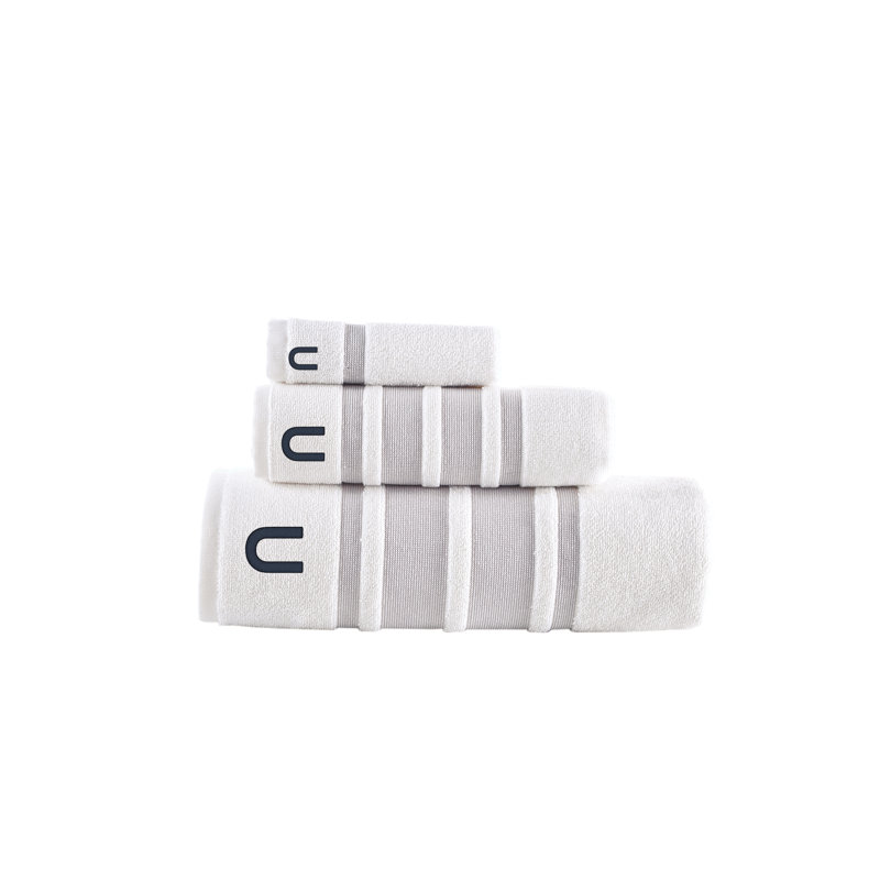Clarion 3 pcs Towel Set, Taupe, U