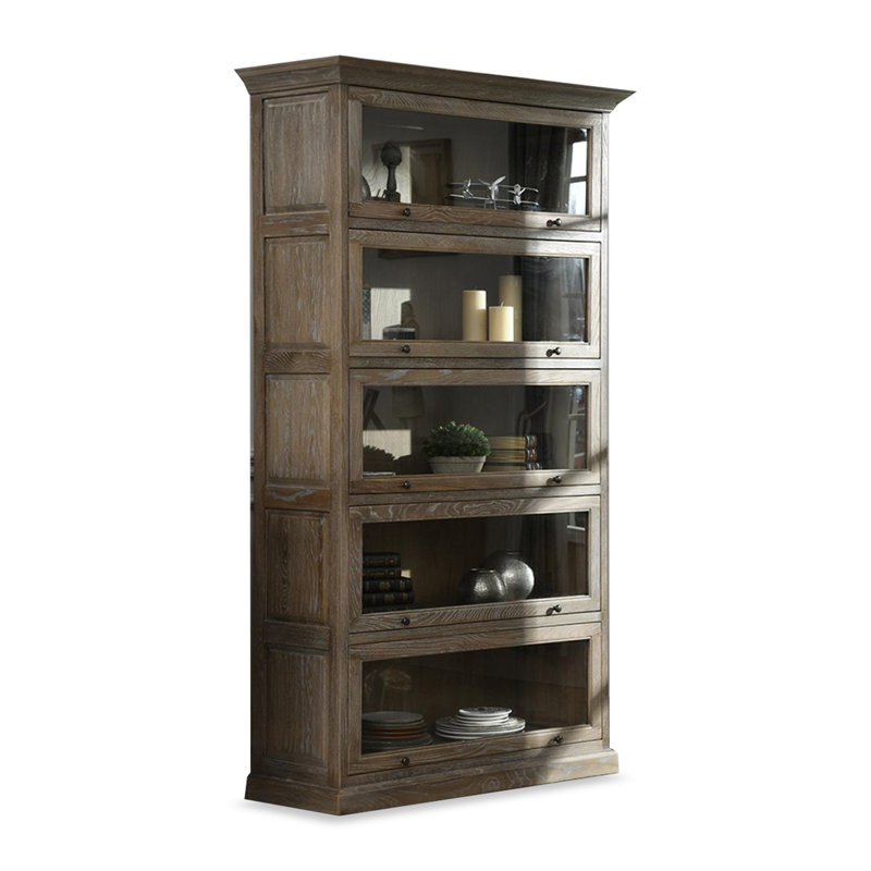 Image couleur solide + bois manufacturé + vitrines
