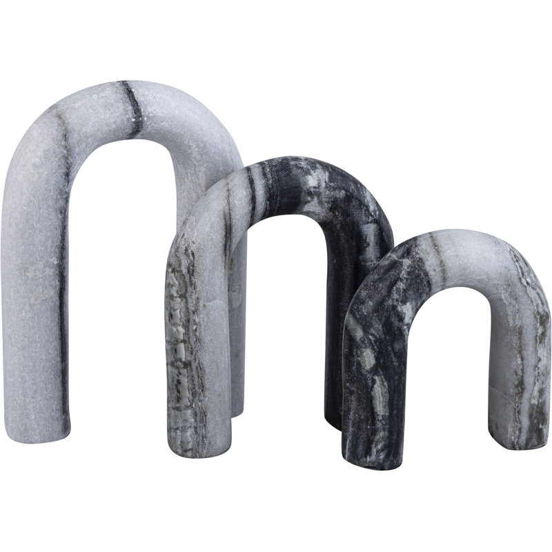 Arco Marble Decorative Object, Panda