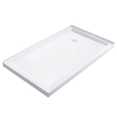 Cabine de douche rectangulaire 60" x 77,5" avec base incluse Moselle