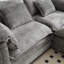 Canapé double surdimensionné luxueux avec tissu chenille et accoudoirs amovibles-887688117