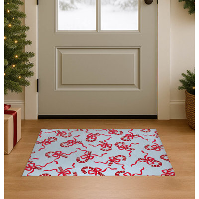 Paillasson Candycanes & Bows