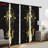 4Pcs Mystical Sun & Moon Dreamcatcher Pattern, Rod Pocket Installation, Digital Print Curtains, Ideal for Bedroom, Living Room, Dining, Kitchen, Home Decor, Privacy Protection-566839239