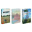 Ensemble de 3 faux livres Classic Art