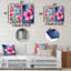 Ensemble de 2 décorations murales en métal Tropical Hibiscus Beauty - Hibiscus-1359229798