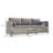 Wicker Patio Couch, Pe Rattan 3-Seat Sofa, Outdoor Furniture With Deep Seating, Cushions, Steel Frame, Gray