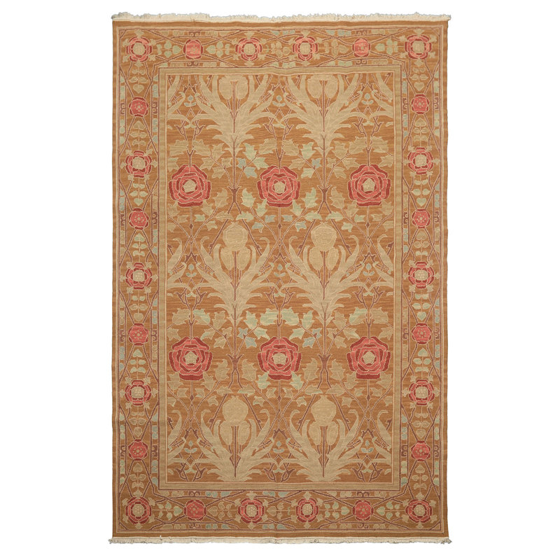 Tapis en laine noué à la main 5 pi 10 po x 8 pi 10 po Nourison Nourmak Oushak
