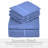 6 Piece Ultra Soft Double Brushed Microfiber Sheet Set, Cooling Sheets with Extra Deep Pockets - Machine Washable-102691455-102691442