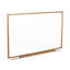 Oak Frame Dry-Erase Wall Mounted Whiteboard-103614229