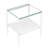 Coffee Table And End Tables Set Of 3, Tempered Glass Table With MDF Layer, Modern Tables For Living Room-1890747926