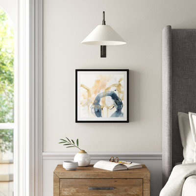 «Liquide Blueprint VI», peinture sur toile