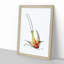 Long-Tailed Hummingbird by George Shaw - Picture Frame Painting Print-55617733-55617734