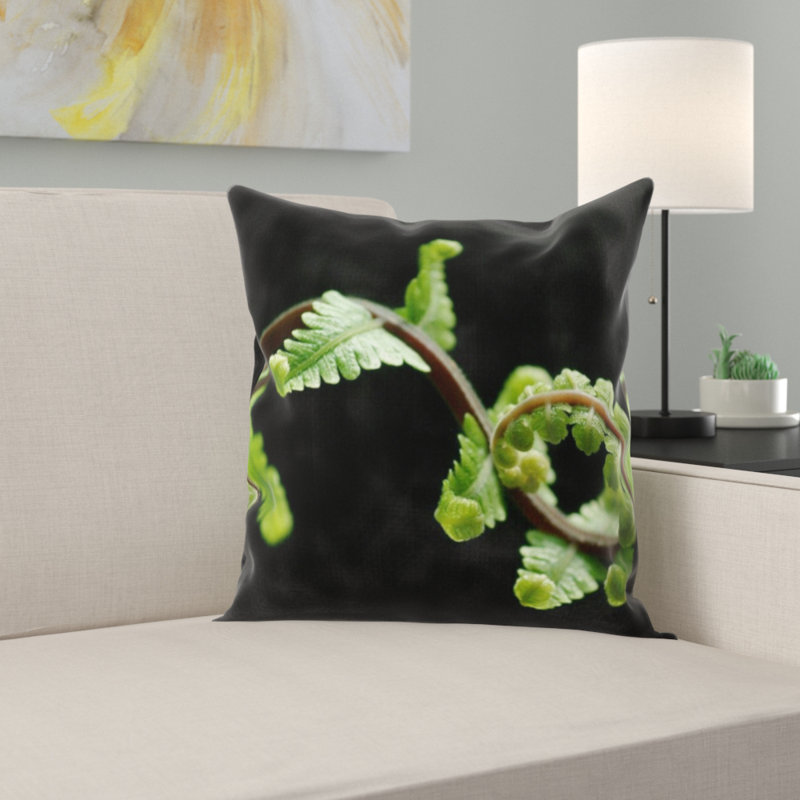 Housse et insert de coussin carré Fern
