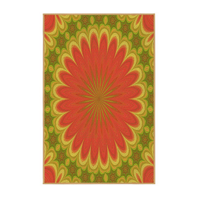 Performance Wool Abstract Indoor Rug