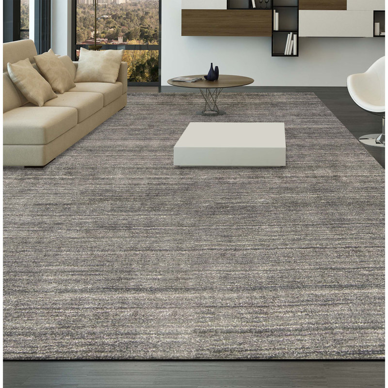 Area Rug in Charcoal