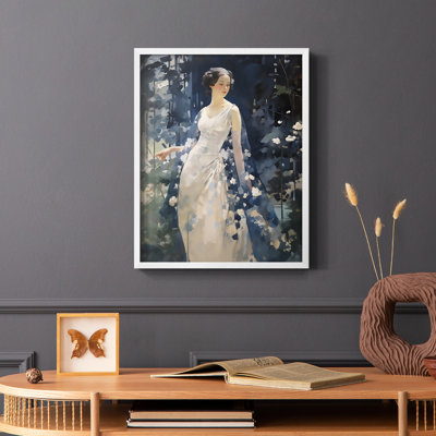 WOMEN Series DLV III - reproduction encadrée de qualité supérieure - prête à être accrochée - aucun clou requis