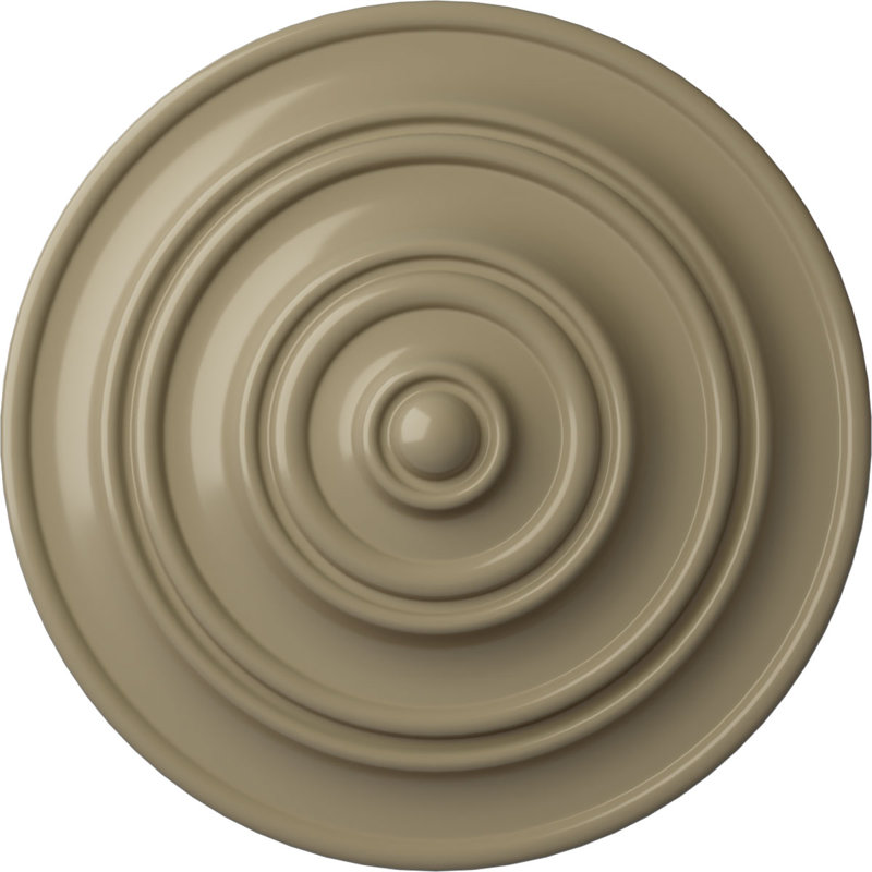 Médaillon de plafond Endurathane Classic, P 13 1/4 po x P 1/2 po (convient aux auvents jusqu'à 4 1/8 po), Désert de Gobi