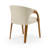 Jovetta 17'' H Faux Leather Upholstered Armchair-1795509732