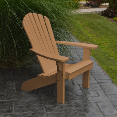 Chaise Adirondack en plastique Addilyn