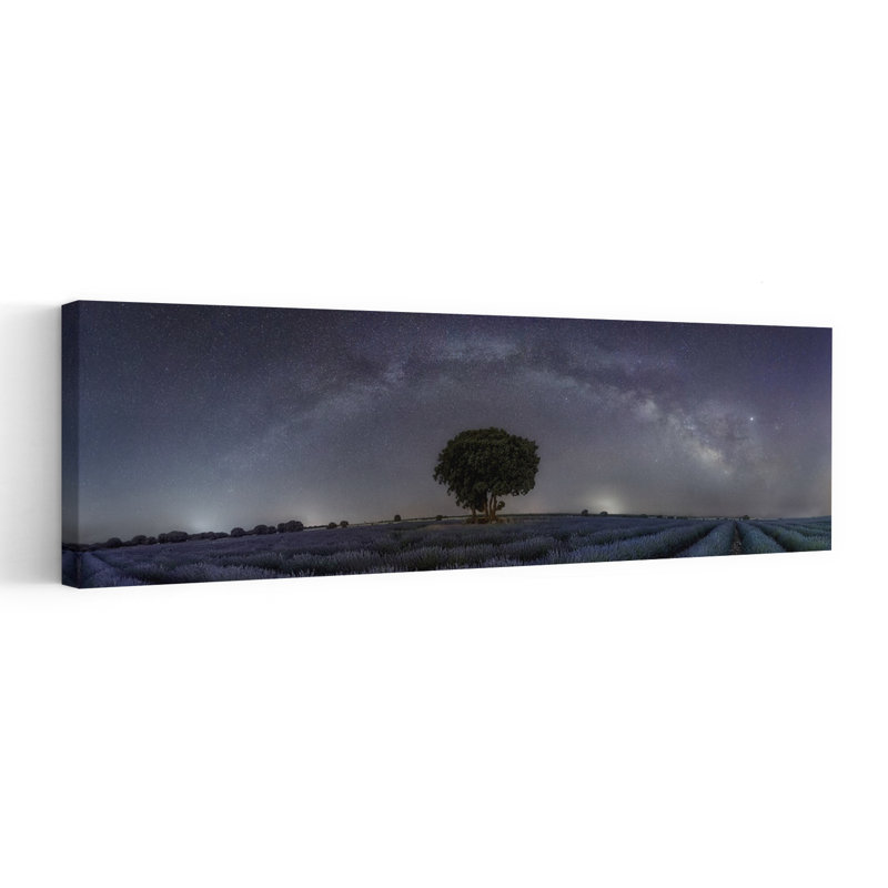 Art mural de paysage de paysage, H 12 po x l 36 po