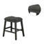Ensemble de 2 tabourets de comptoir avec garniture cloutée-1509001834