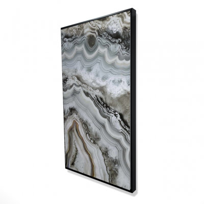 Abstract Geode Print On Canvas