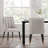 Dining Chair In Light Gray