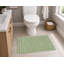 Tapis de toilette rectangulaire absorbant et antidérapant Tally Blocks-1054963250