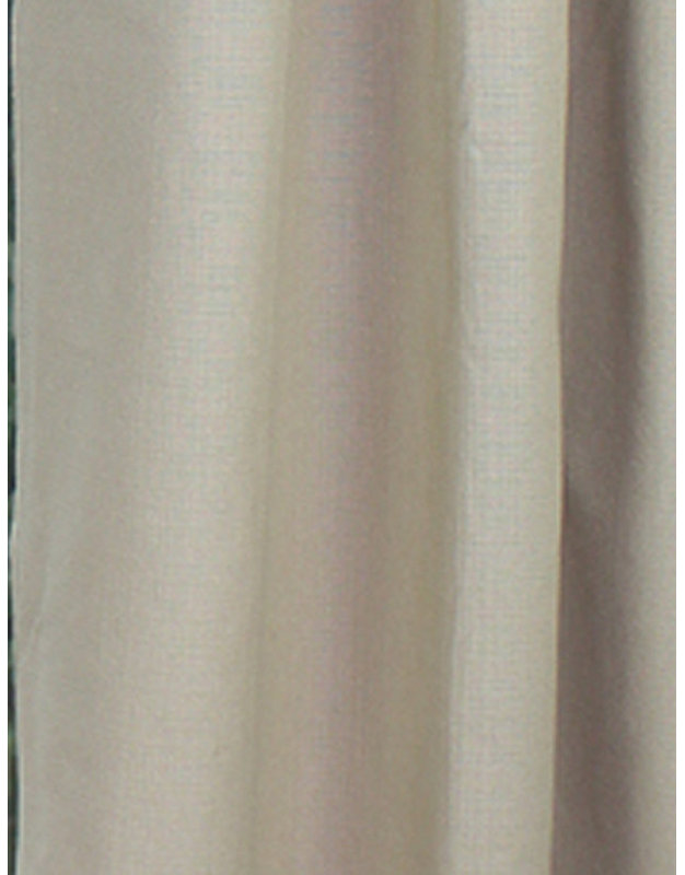Paire de rideaux occultant en coton Abruscato, Noir / beige, 72 po x 63 po