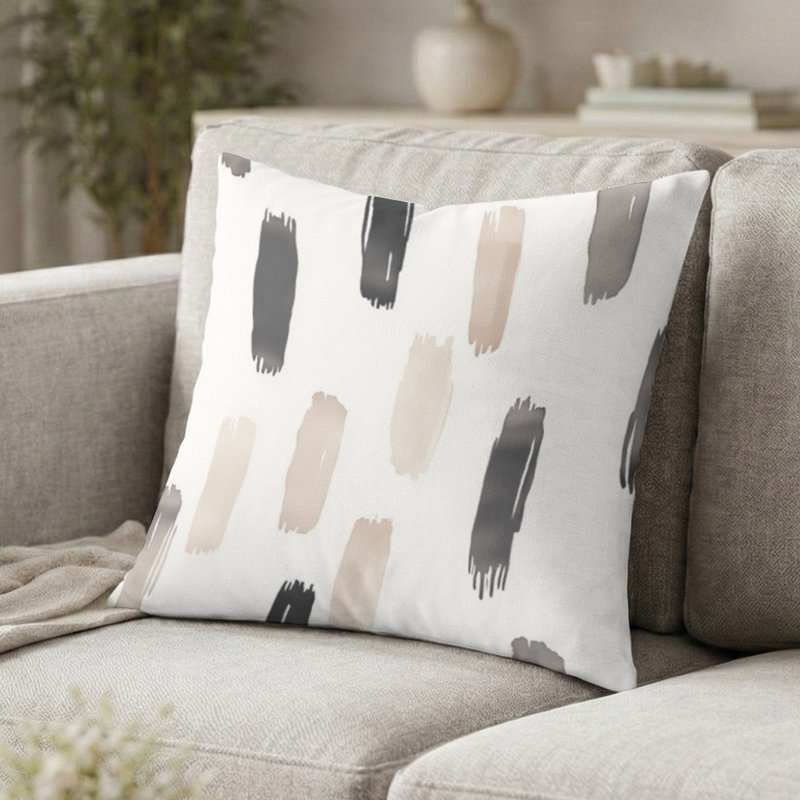 Coussin Modern, H 18 po x l 18 po