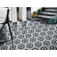 Carreau de marbre et plancher hexagonal 1 po Honeycomb-108856158