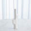 Tiered Trunk Vase-Matte White-Lg-414750171