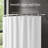 Extra Wide Shower Curtain Polyester + 16 Hooks