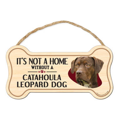  Wood Sign: It's Not A Home Without A DACHSHUND