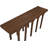 Brint 70'' Solid Wood Console Table-1658165911