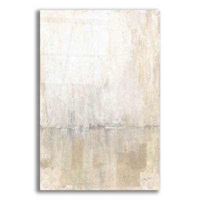 «Grey Morning Light I» par Courtney Prahl, art mural en verre acrylique
