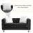 Eghosa 59.84'' Velvet Sofa-1305079494