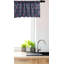Ambesonne Abstract Valance Pack of 2 Celestial Circles  Eggplant Slate Blue