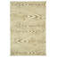 Martha Stewart Hand-Tufted Wool/Silk Beige Area Rug-677896302