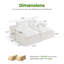 Canapé modulaire désossé avec accoudoirs et dossier-1313440763-1313440761