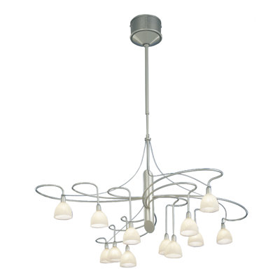 Dajane 12 - Light Shaded Chandelier