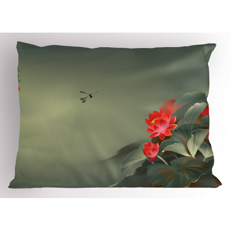Dragon Polyester Sham Set, King