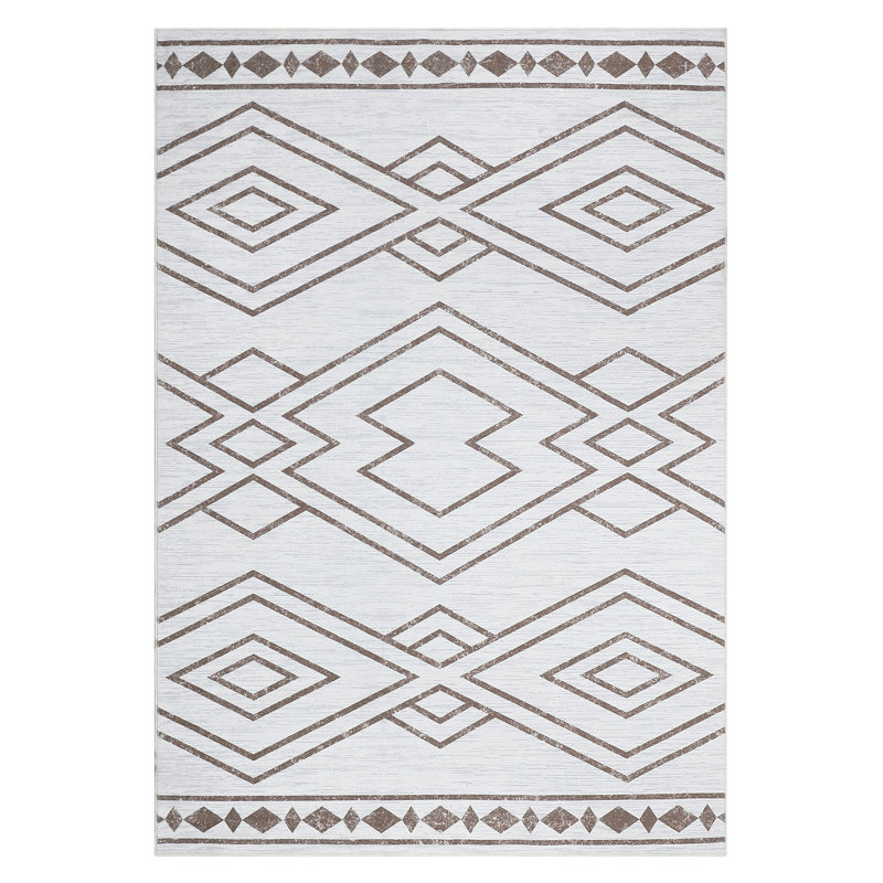 Washable Low Pile Striped Rug Modern Abstract Area Rugs for Living Room Non Slip Bedroom Rug Indoor Stain Resistant Carpet for Kitchen Soft Floor Mat Contemporary Foldable Rug Home Office Dorm