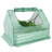 Garmer Outdoor Mini Greenhouse with Metal Raised Garden Bed with Green Cover 4' x 3'-96715246